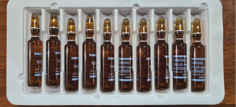 Fentanilo secuestrado en Misiones / Fuente: argentina.gob.ar