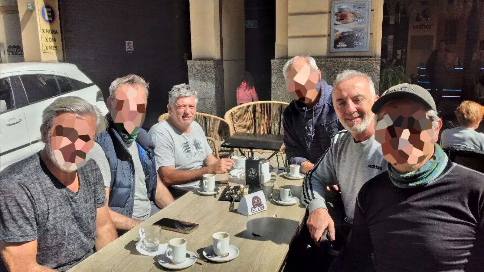 El juez federal Marcelo Bailaque junto al contador de Alvarado, Gabriel Mizzau